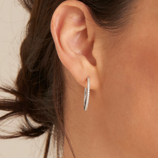 Glam Hoop Earrings