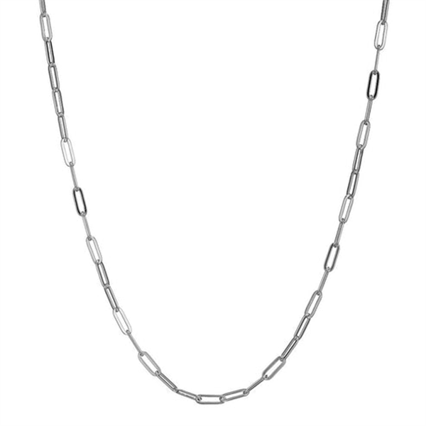 Sterling Silver 3mm Paperclip Chain