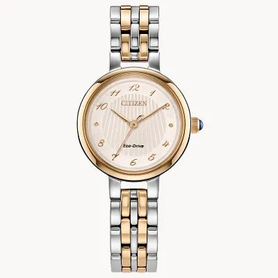 Eco-Drive Citizen L "Classic" Two Tone Stainless Steel Watch