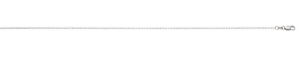 Sterling Silver Small Cable Link Chain Length 20