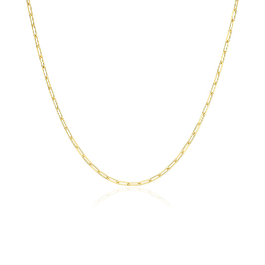 Silver Faceted Diamond Cut Cable Chain