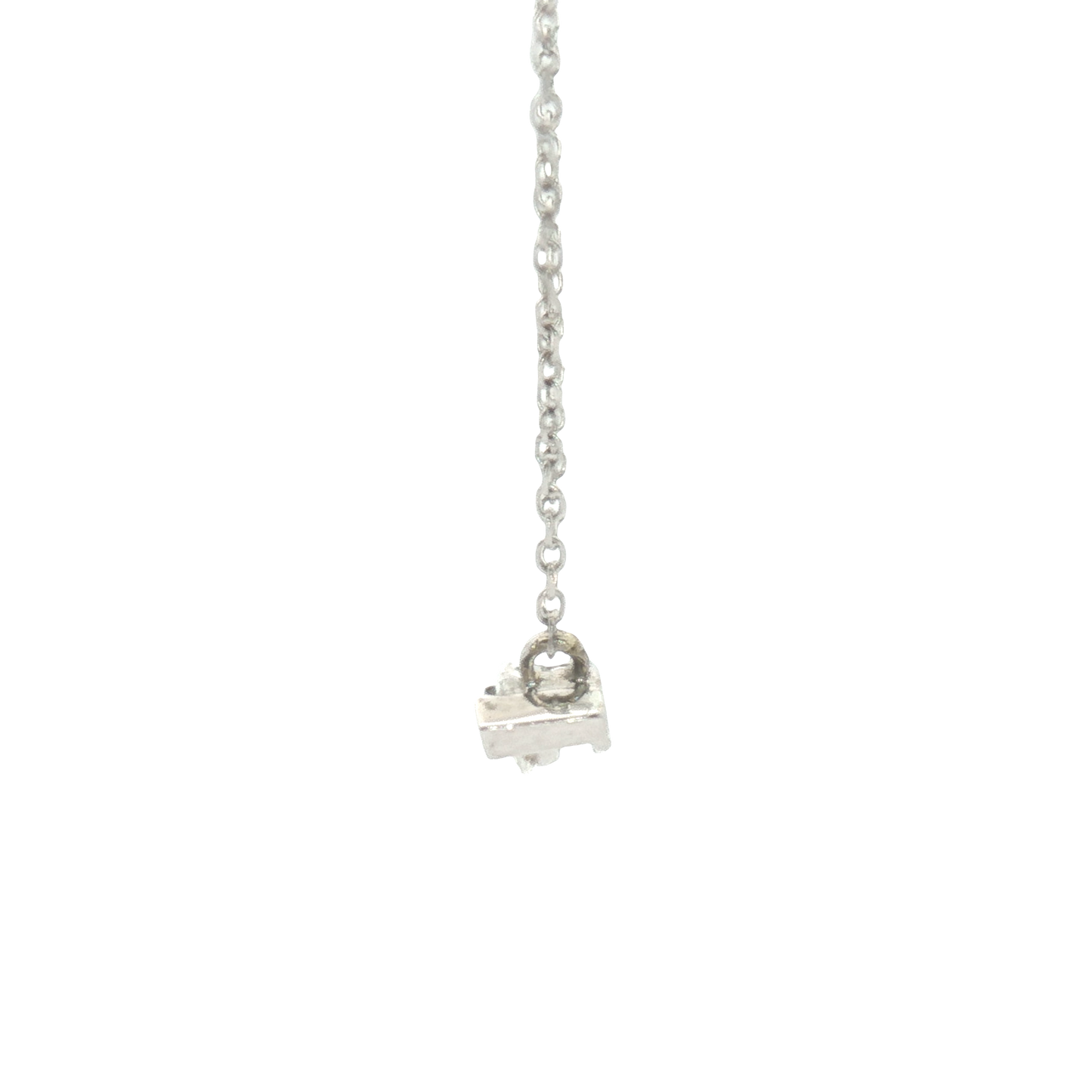 14K East West Marquise Diamond Stationary Necklace