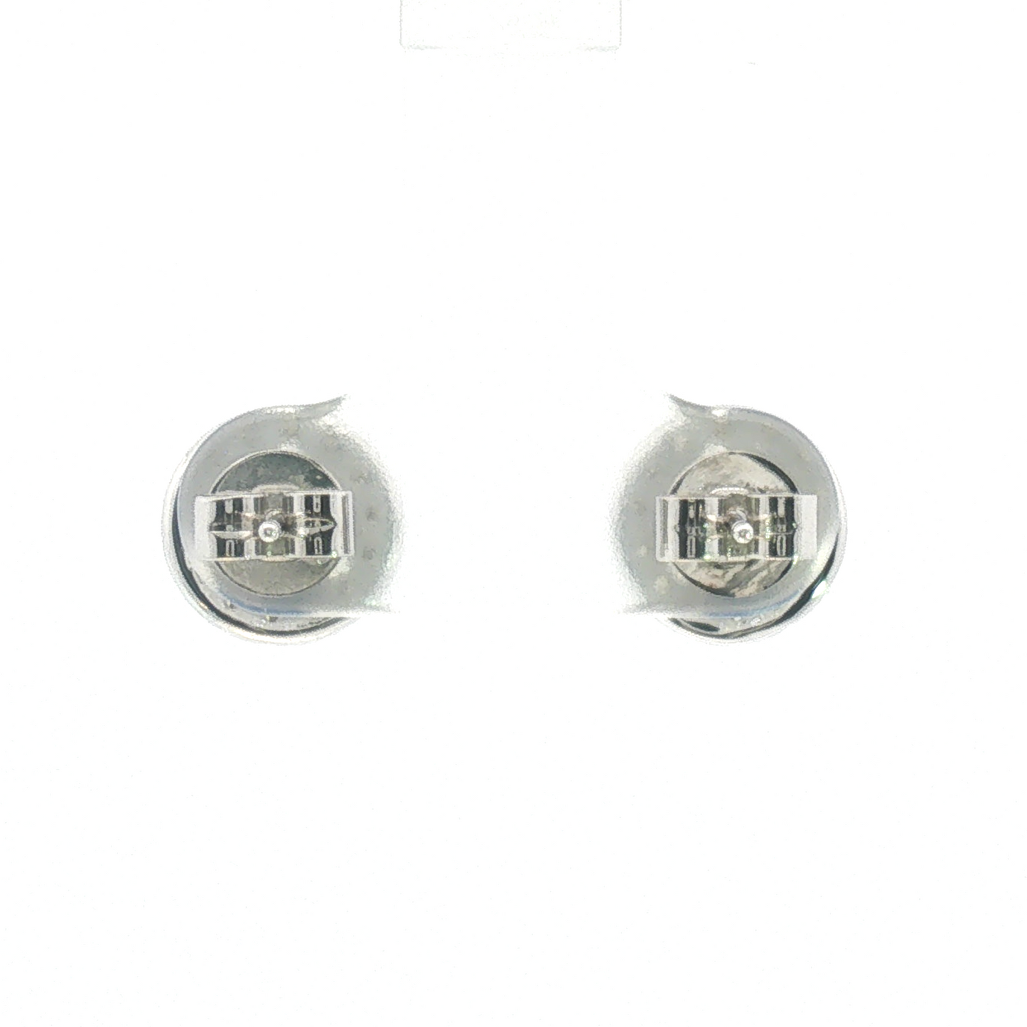 14K Blue Sapphire Halo Stud Earrings