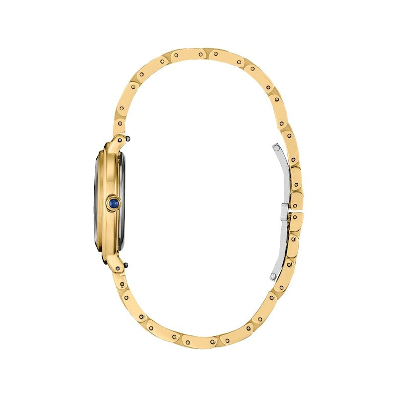 Citizen L Arcly Diamond Royal Blue Gold Tone Watch