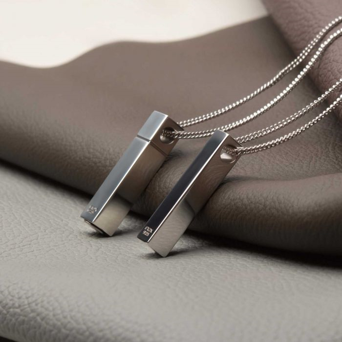 Sterling Silver Keepsake Urn Engravable Pendant