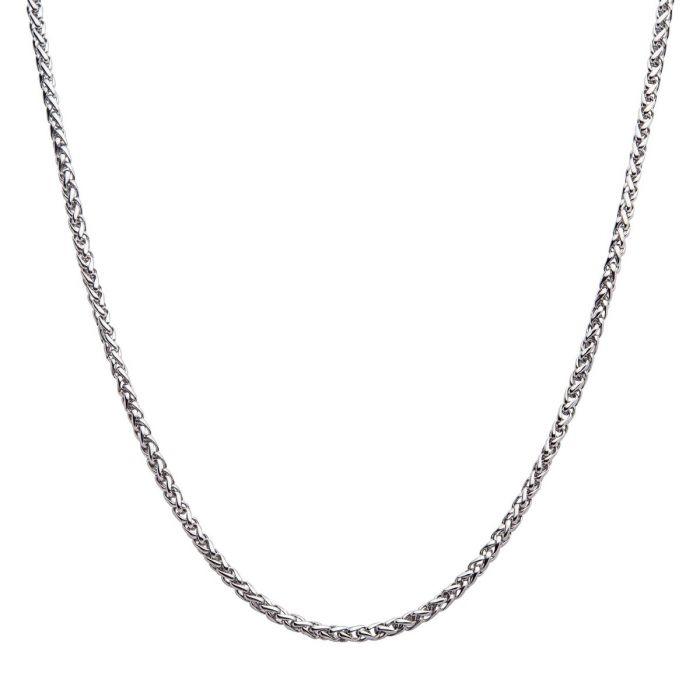Stainless Steel 4mm Wheat Chain