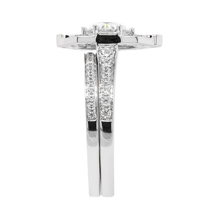 14K Diamond Vintage Inspired Semi-Mount Engagement Ring