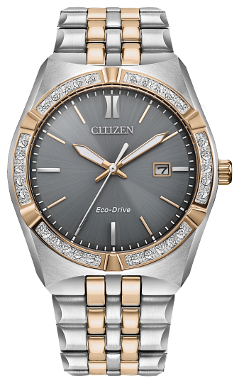 Citizen Corso Diamond Two-Tone Stainless Steel Watch