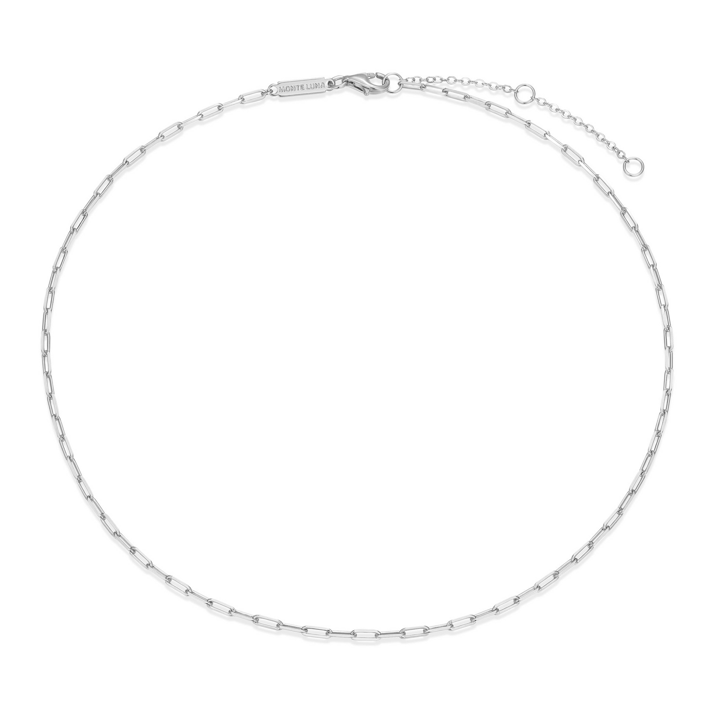 Silver Faceted Diamond Cut Cable Chain