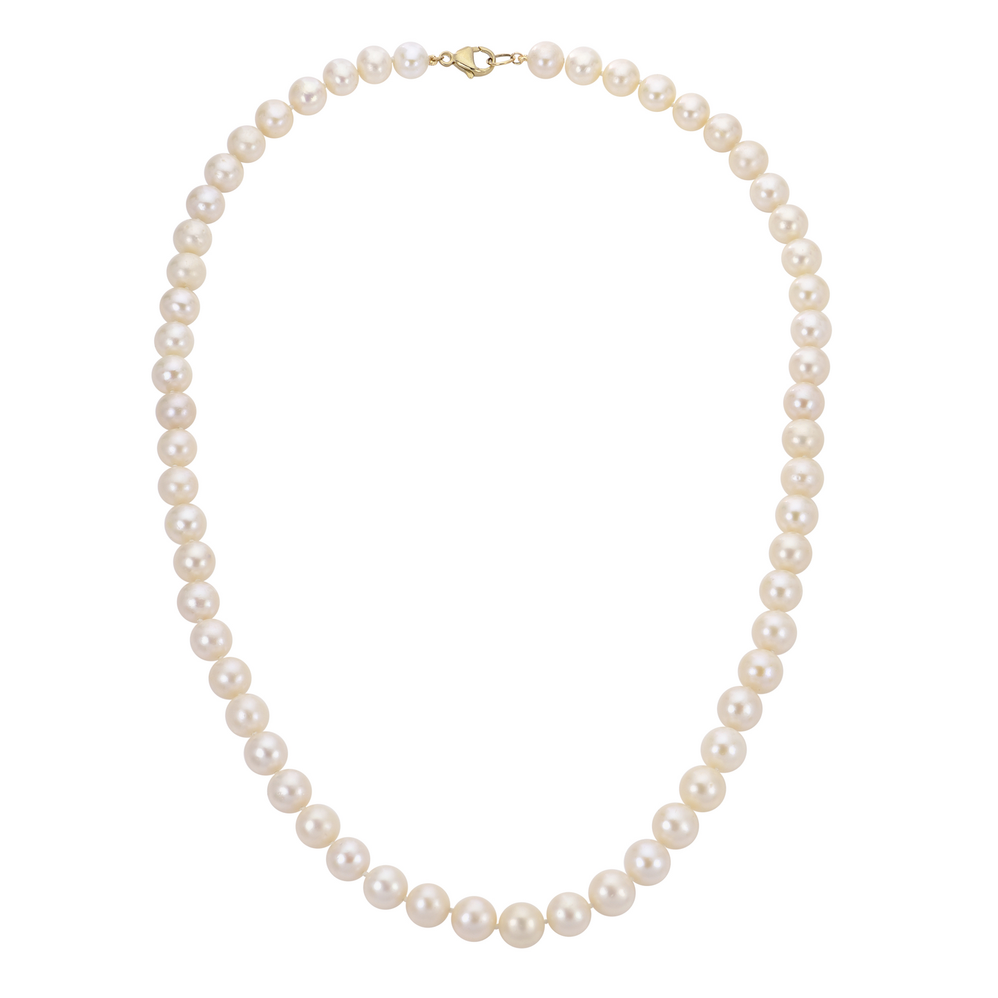 14K Freshwater Pearl Single Strand Necklace