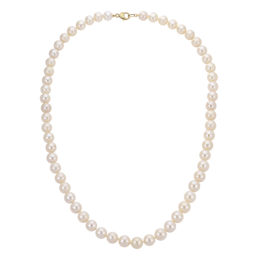 14K Freshwater Pearl Single Strand Necklace