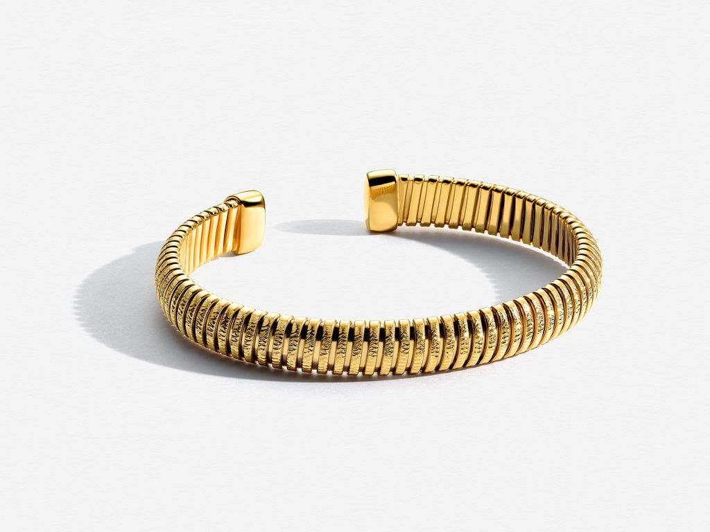 18K Gold Plated Riva Bangle Bracelet