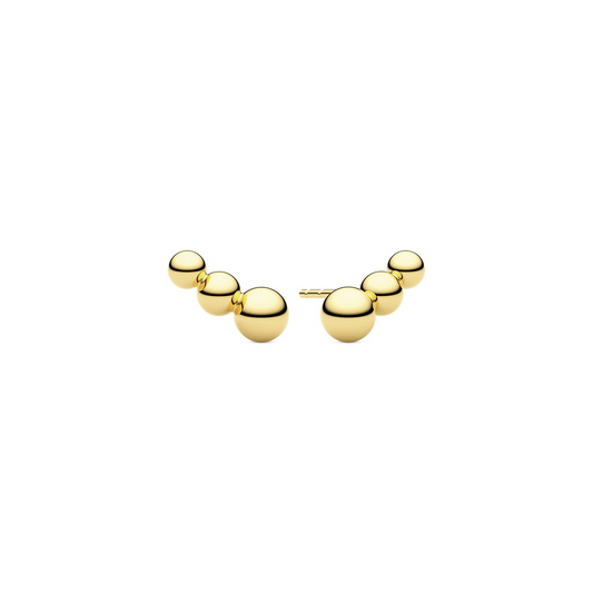 18K Gold-Plated Bormio Stud Earrings