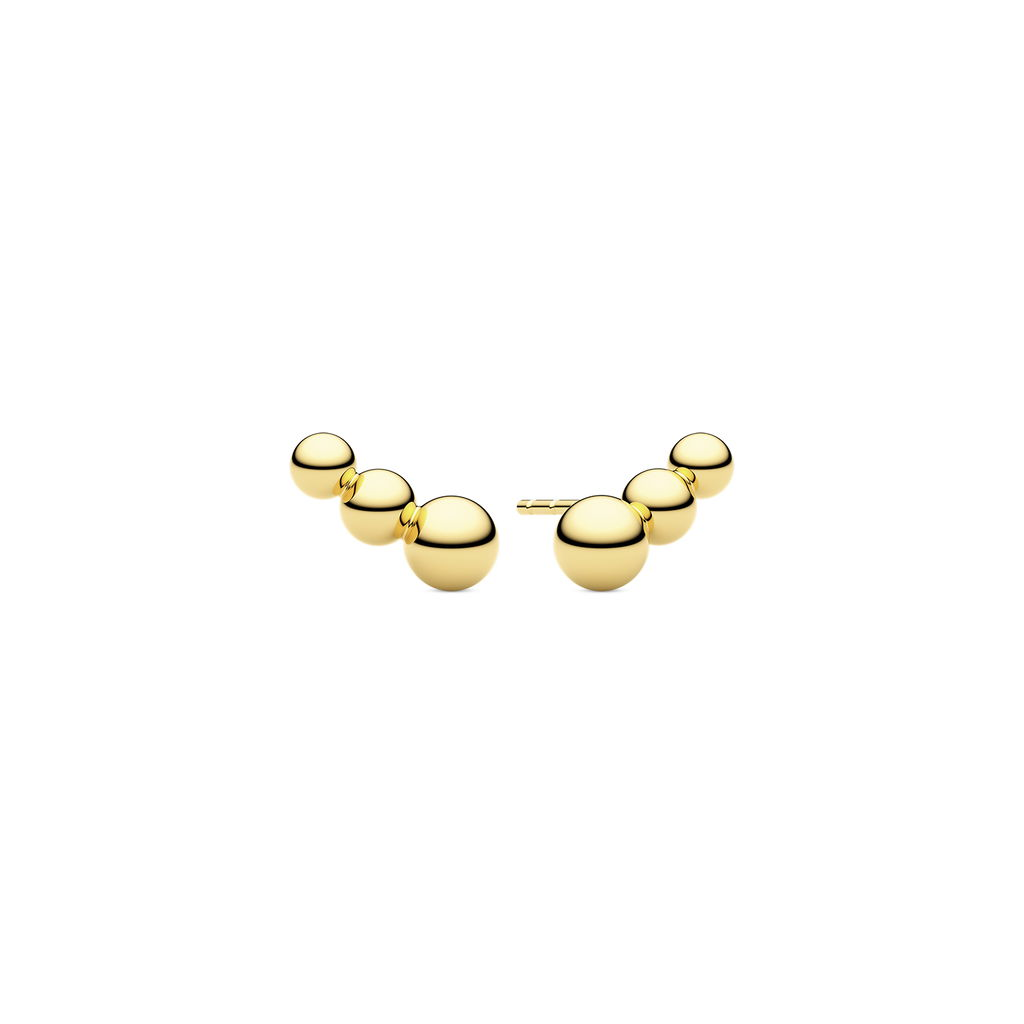 18K Gold-Plated Bormio Stud Earrings