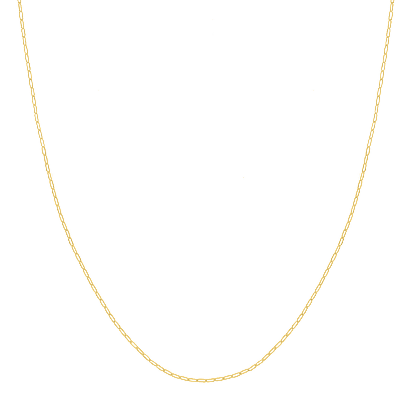 14K Paper Clip Chain
