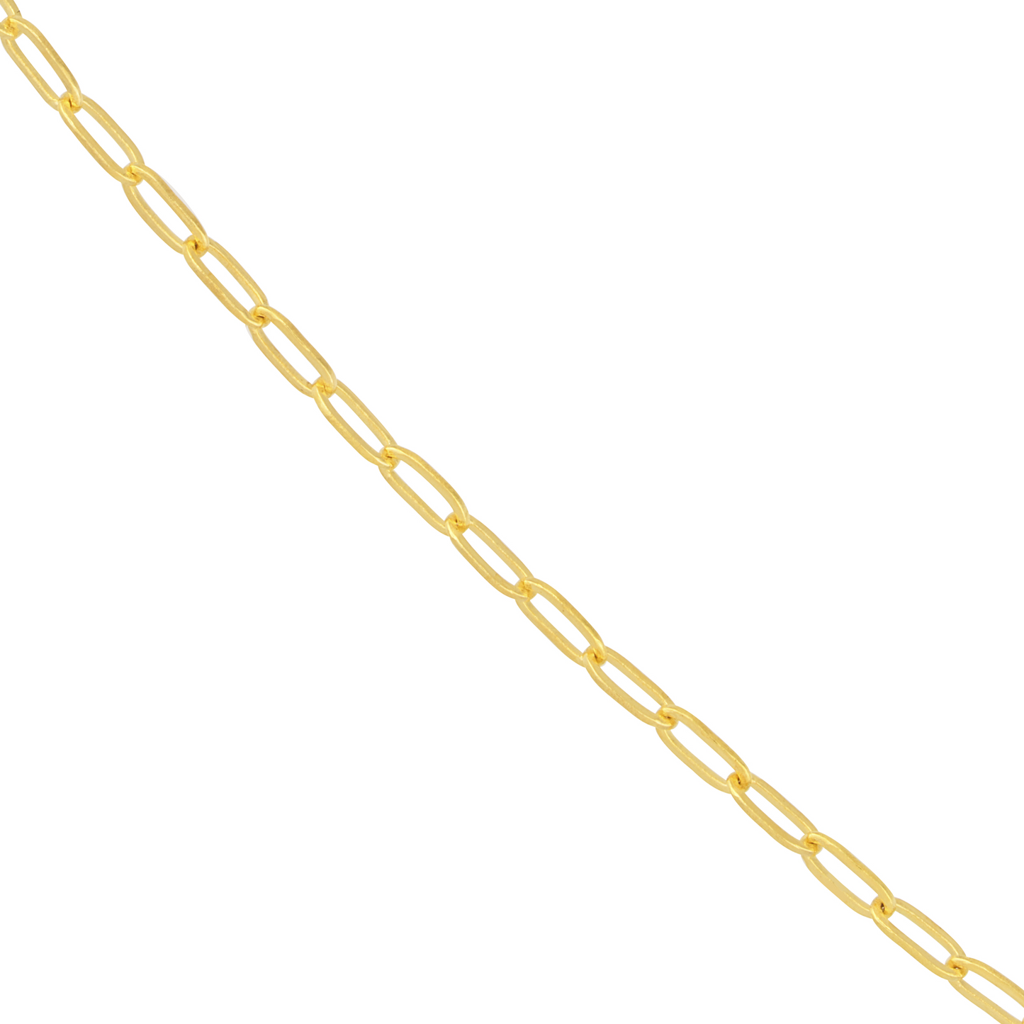14K Paper Clip Chain