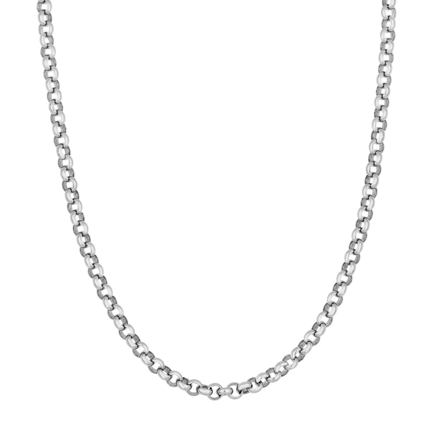 Sterling Silver Rolo Chain 20"