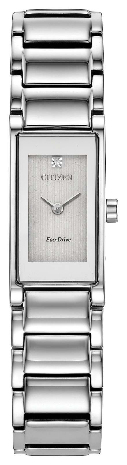 Citizen Eco-Drive Axiom White Stainless Steel Link Style Band