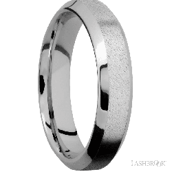 5 mm wide High Bevel Cobalt Chrome band.
