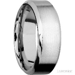 8 mm wide High Bevel Cobalt Chrome band.