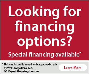 Wells Fargo financing application banner