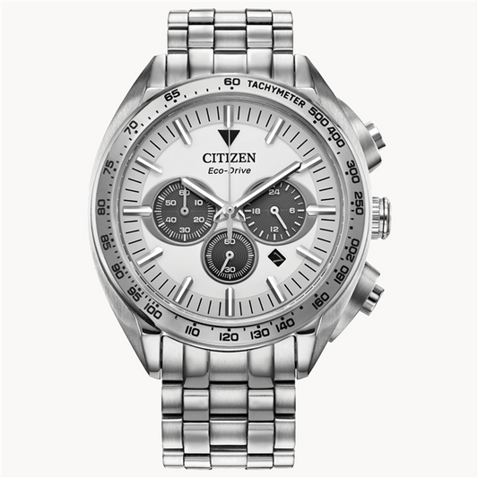 Citizen Eco-Drive Carson Stainless Steel Watch