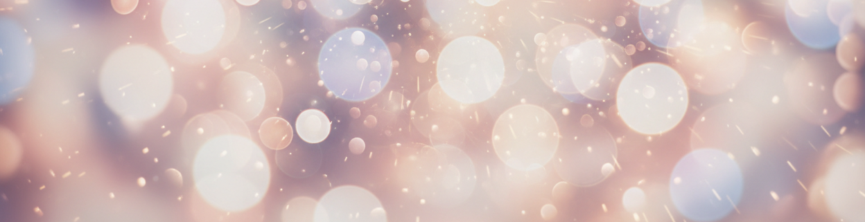 soft romantic out of focus sparkles